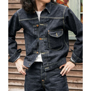 Non Stock 36101J Cowboy Jacket 14.5 Sanforized Selvedge Denim Rider Outerwear 40